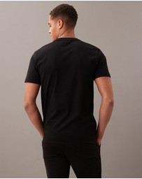 Calvin Klein - Embroidered Ombre Logo T-Shirt