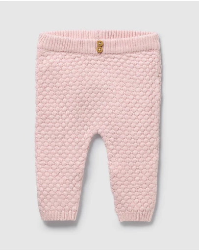 Wilson & Frenchy - Organic Knitted Bubble Leggings - Babies