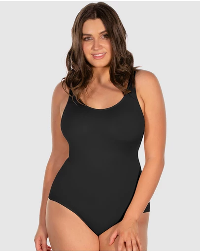 B Free Intimate Apparel - Curvy Tank Smoothing Bodysuit