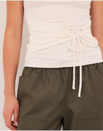 Calli - Kendall Cap Sleeve Jersey Top