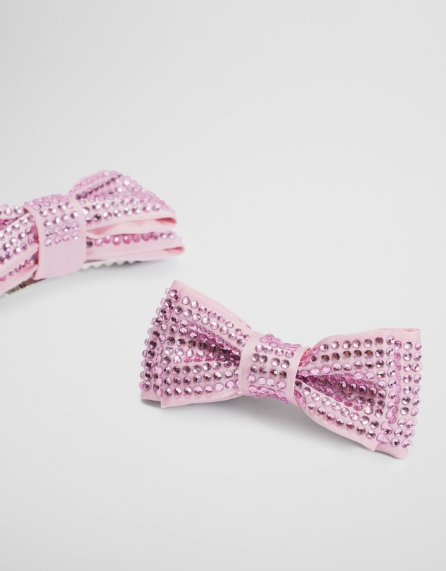 Country Road - Crystal Bow Clips Pack Of 2