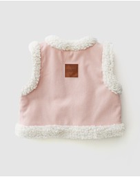 WITH LOVE FOR KIDS - Snowy Cord Vest - Babies - Kids