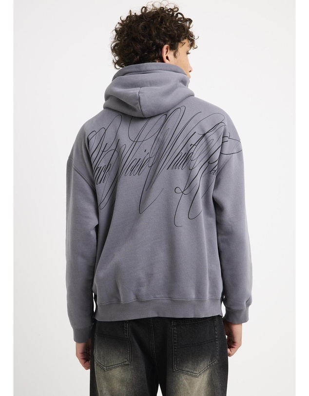 Black Noise White Rain - Charm Hoodie