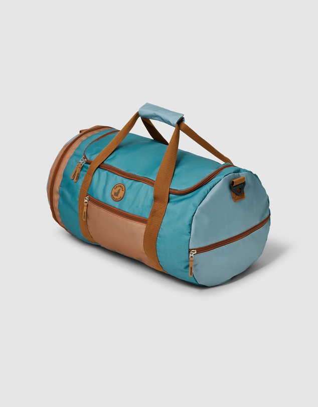Crywolf - PACKABLE DUFFEL Moss Colourblock