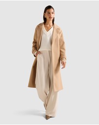Forever New - Heidi Double Breasted Wrap Coat