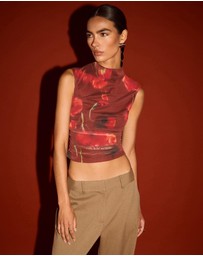 Staple the Label - Vivi Mesh Top