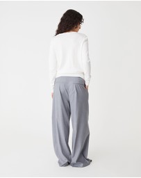 Forcast - Nicolette V-Neck Knit Cardigan