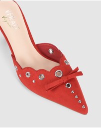 Verali - Ziggy Point Toe Kitten Heels