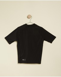 Rip Curl - Icons UV Brushed Short Sleeve Rash - Teens