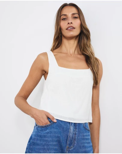 Atmos&Here - Alis Linen Blend Top