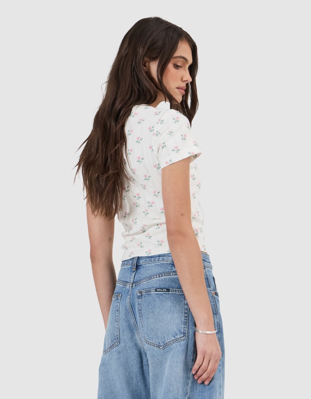 Rolla's - Pointelle Classic Tee Posey