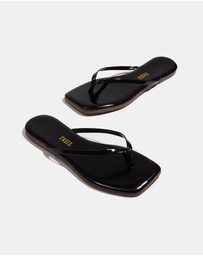 Tkees - Lily Square-Toe Gloss Sandals