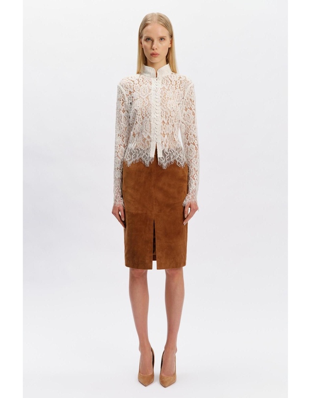 Bardot - Remly Button Front Lace Top