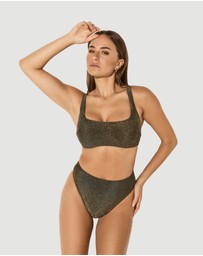 Form and Fold - The Crop Underwire D-G Top