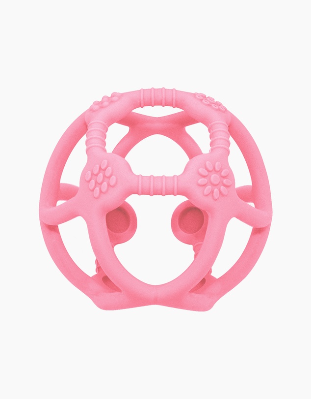 Playground - Silicone Teething Ball - Light Pink