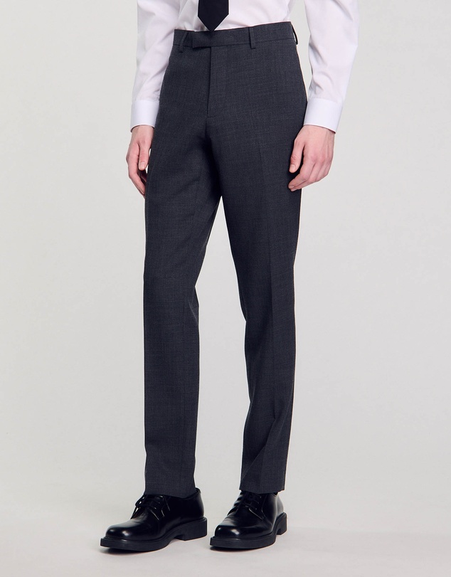 Sandro - Berkeley Grey Suit Pants