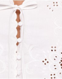 Petal & Pup - Kye Top - White Broderie