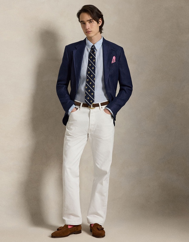 Polo Ralph Lauren - Custom Fit Striped Linen Shirt