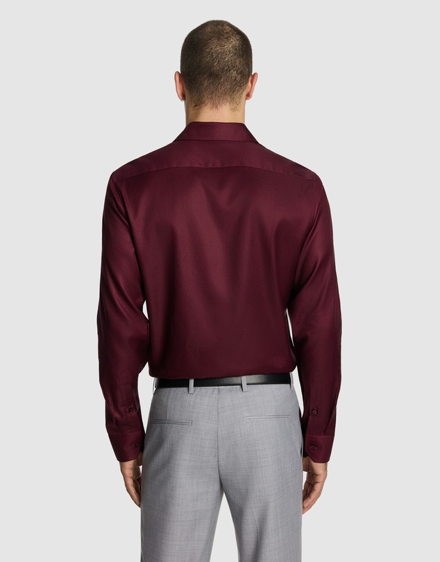 yd. - Maximum Two Ply Cotton Premium Slim Dress Shirt