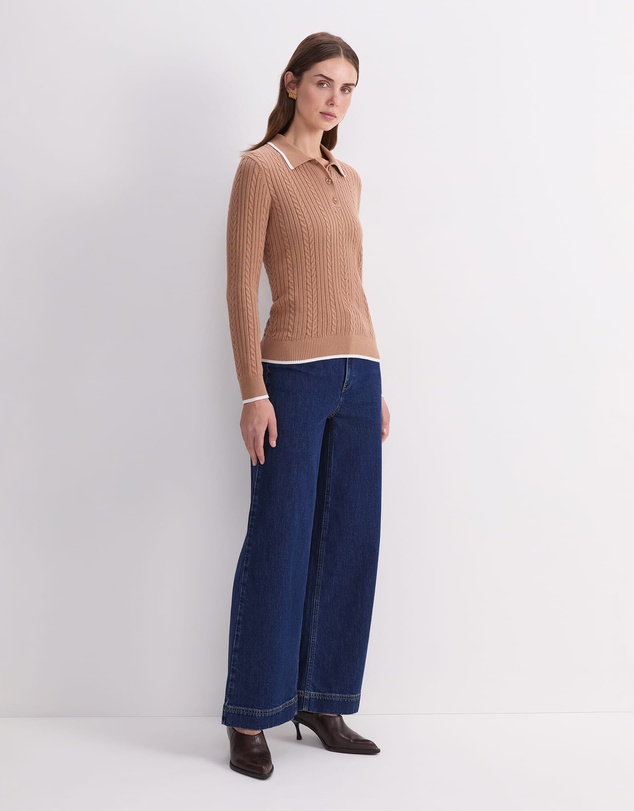 Sportscraft - Elka Baby Cable Polo