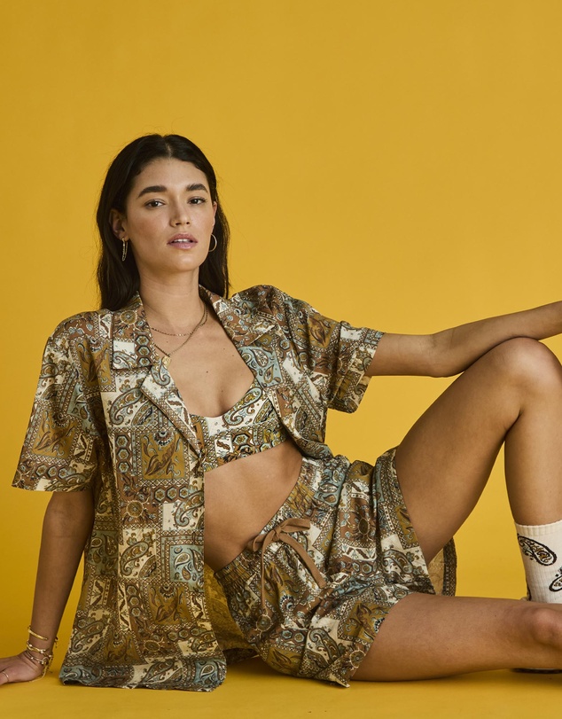 The Upside - Vadella Andie Paisley Shirt