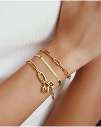 Ania Haie - Gold E Letter Charm