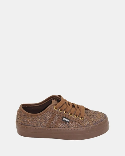 Human - Women's Lift Sneaker Choc