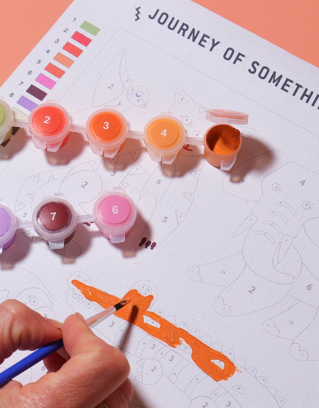 Journey Of Something - Kids Paint by Numbers - Little Safari