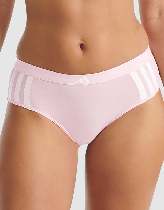 adidas Sportswear - Active Essentials Cotton 3 Stripes Hipster Brief