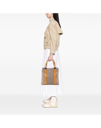 Pre-Loved by Azura Reborn - Pre-Loved Large GG Canvas Bamboo Libeccio Tote
