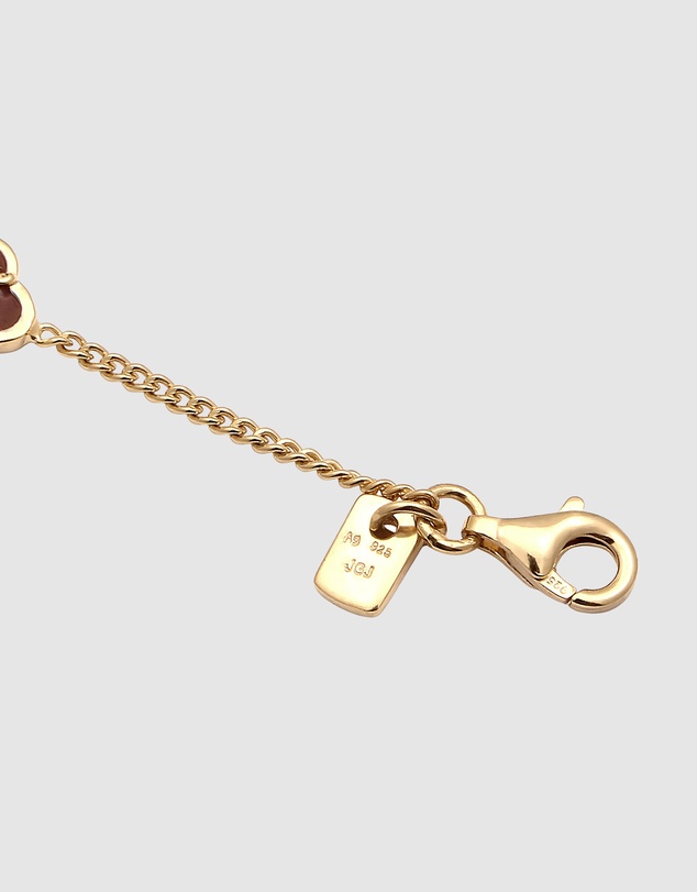 Kuzzoi - ICONIC EXCLUSIVE - Cloverleaf Bracelet in Gold-Plated 925 Sterling Silver