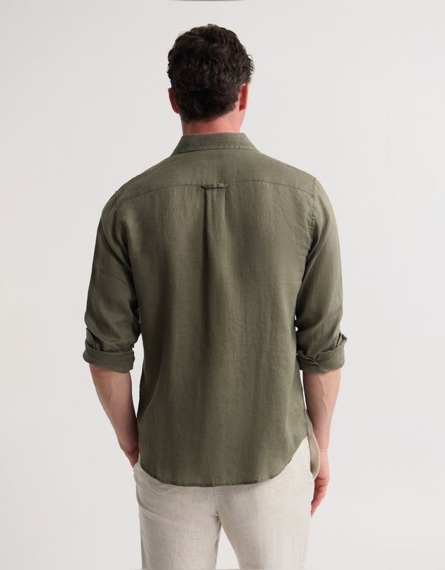 Oxford - Cooper Ls French Linen Shirt