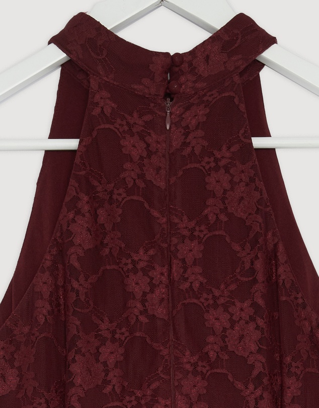 Revibe - Repaired CHANCERY Chappel Lace Midi Dress - AU 14