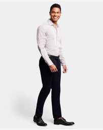 Brooksfield - Geo Print Slim Fit Dress Shirt
