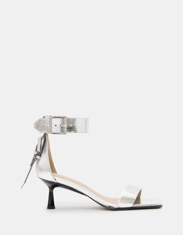AllSaints - Noir Low Sandals