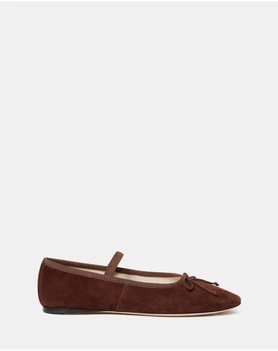 Loeffler Randall - Leonie Soft Ballet Flats Suede