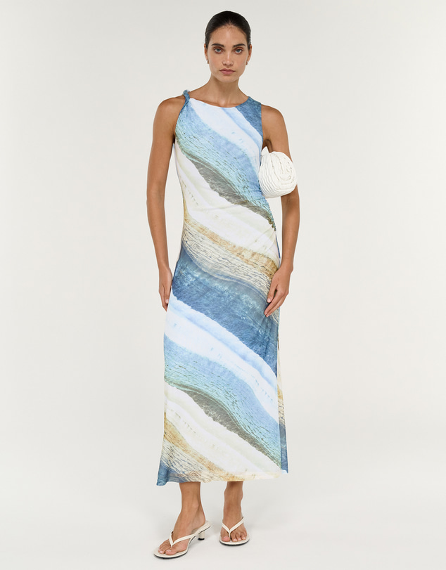 Staple the Label - Zelie Mesh Midi Dress