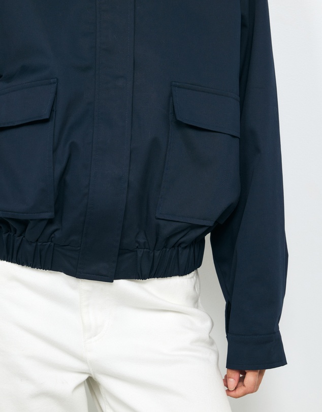 AERE - Ines Funnel Neck Bomber