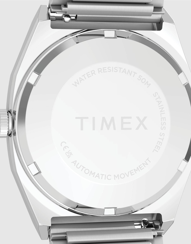 TIMEX - Timex® Automatic 1983 E Line 34mm Stainless Steel Expansion Band Watch