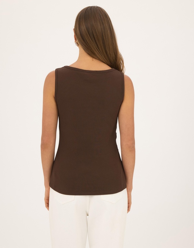 Atmos&Here - Isla Button Through Side Tank Top