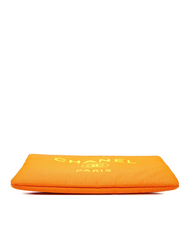 Pre-Loved by Azura Reborn - Pre-Loved Medium Mixed Fiber Deauville O Case Clutch