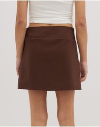Dazie - Bossy Babe A-Line Mini Skirt