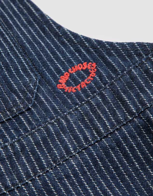 Bobo Choses - Tic Tac Toe Denim Dress - Kids-Teens