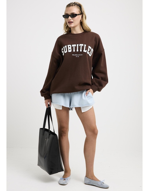 Subtitled - Aloha Cropped Fleece Shorts