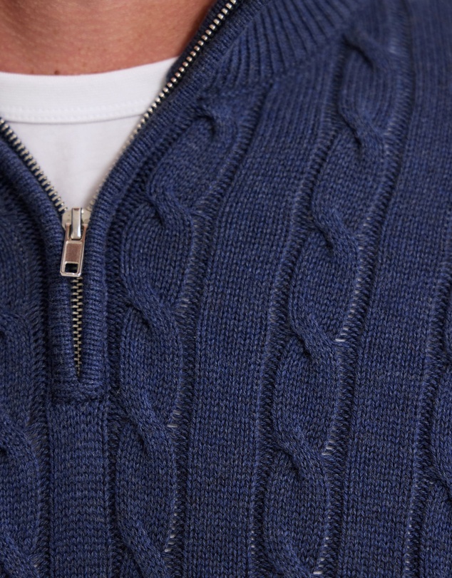 Oxford - Marlon Zip Neck Cable