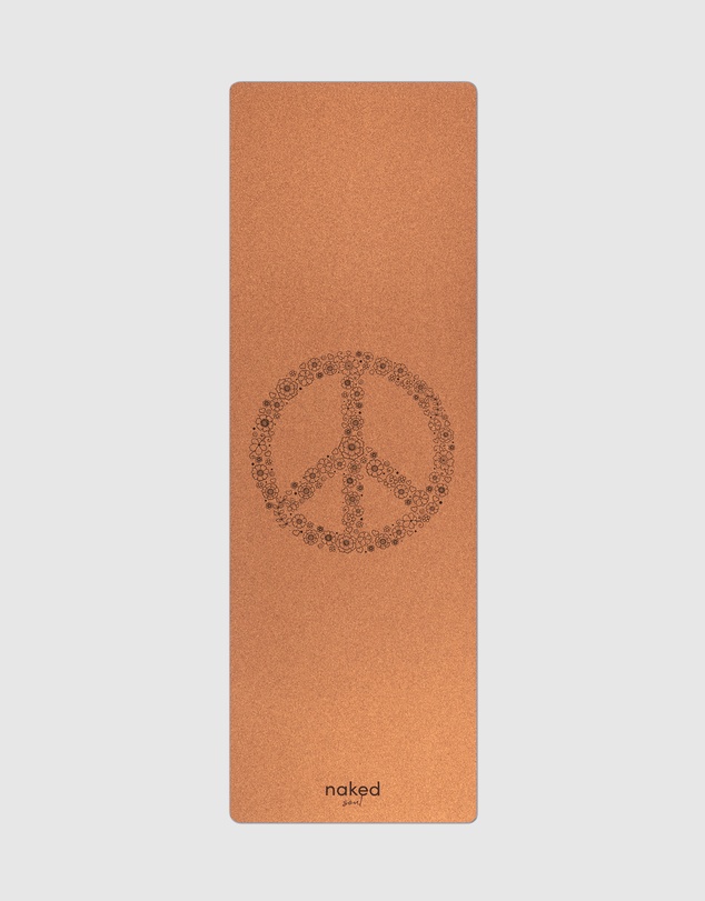 Naked Soul - World Peace Cork Yoga Mat
