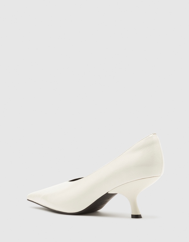Nakedvice - The Hilton White Heel