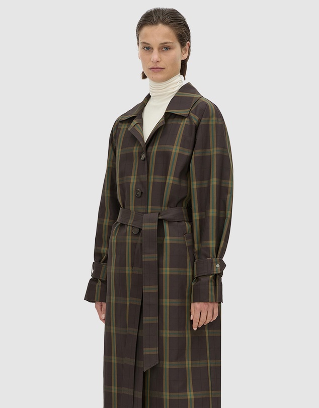 C&M CAMILLA AND MARC - Winton Check Trench Coat
