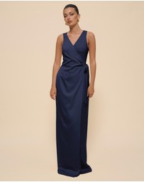 CHANCERY - Lani Sleeveless Wrap Maxi Dress