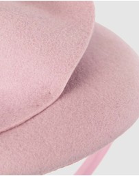 Max Alexander - Felt Winter Pillbox Fascinator